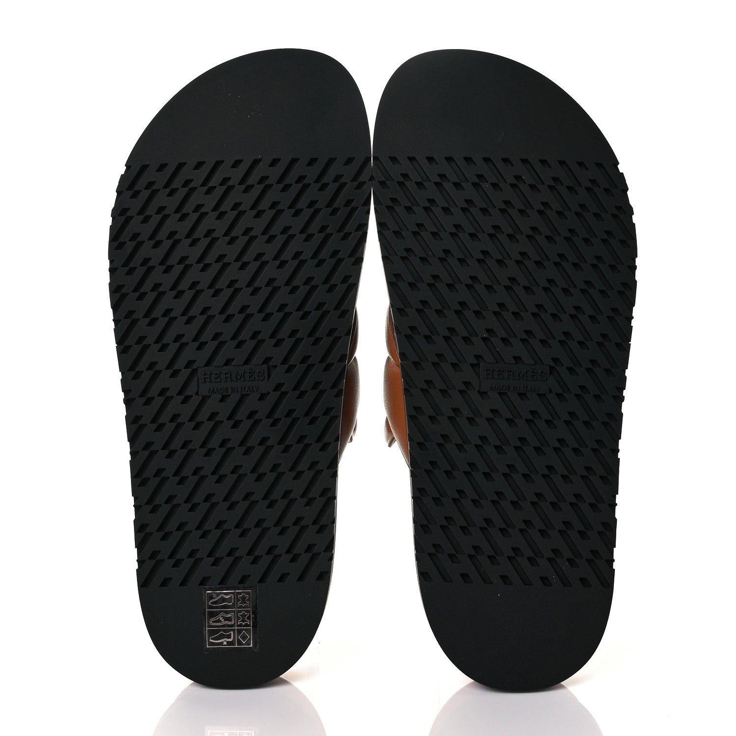 Hermes Nappa Extra Sandals 38 Naturel 6 of 10