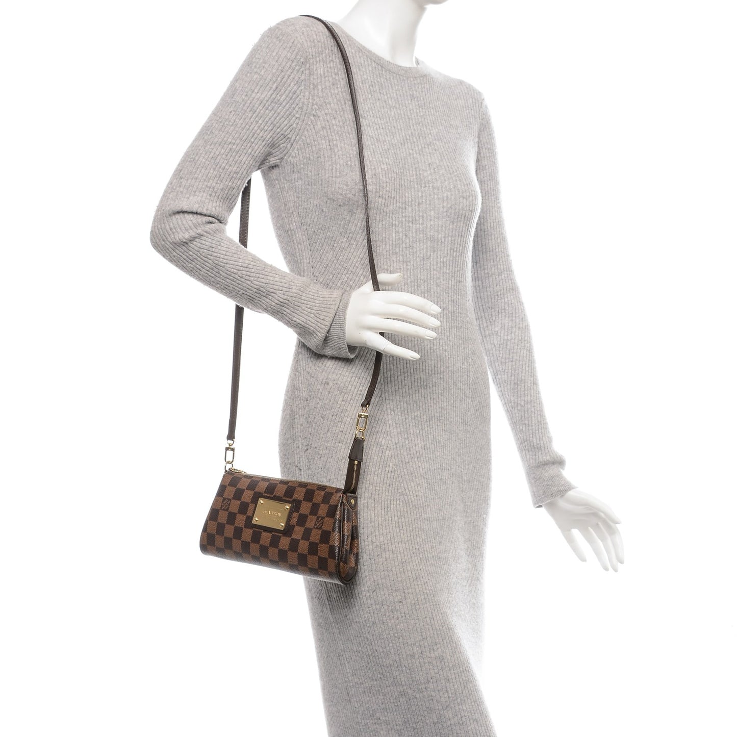 Damier Ebene Eva Clutch