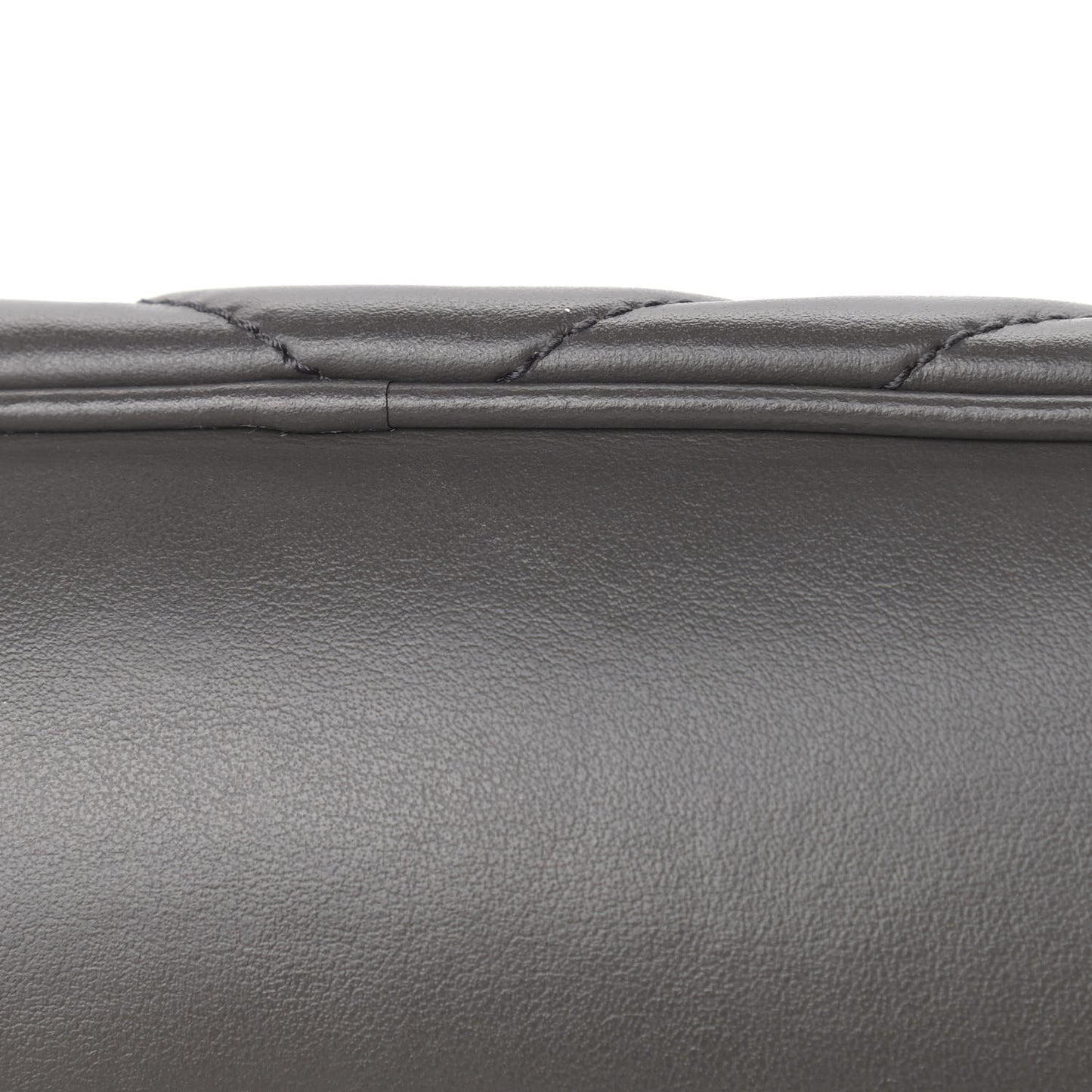 Calfskin Matelasse Monogram Lou Camera Bag Grey