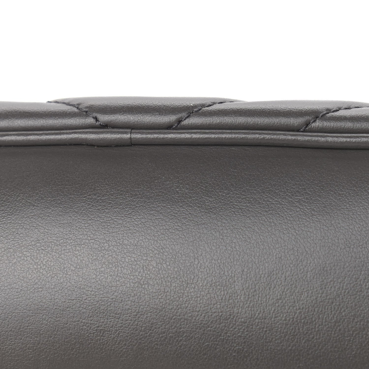 Saint Laurent Calfskin Matelasse Monogram Lou Camera Bag Grey 17 of 17
