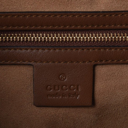 Gucci GG Supreme Monogram Large Linea A Hobo Light Brown 6 of 7