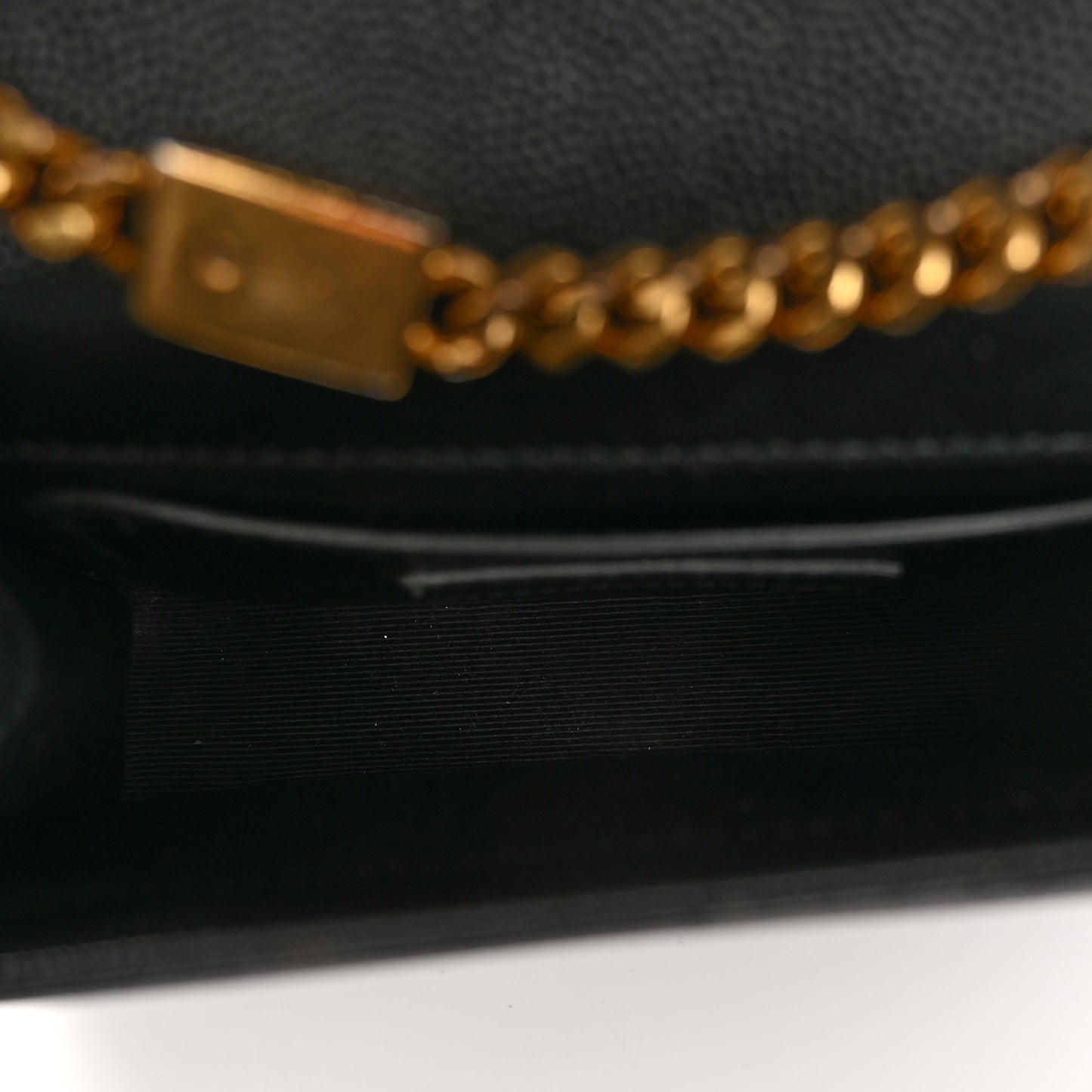 Grain De Poudre Small Monogram Kate Satchel Black