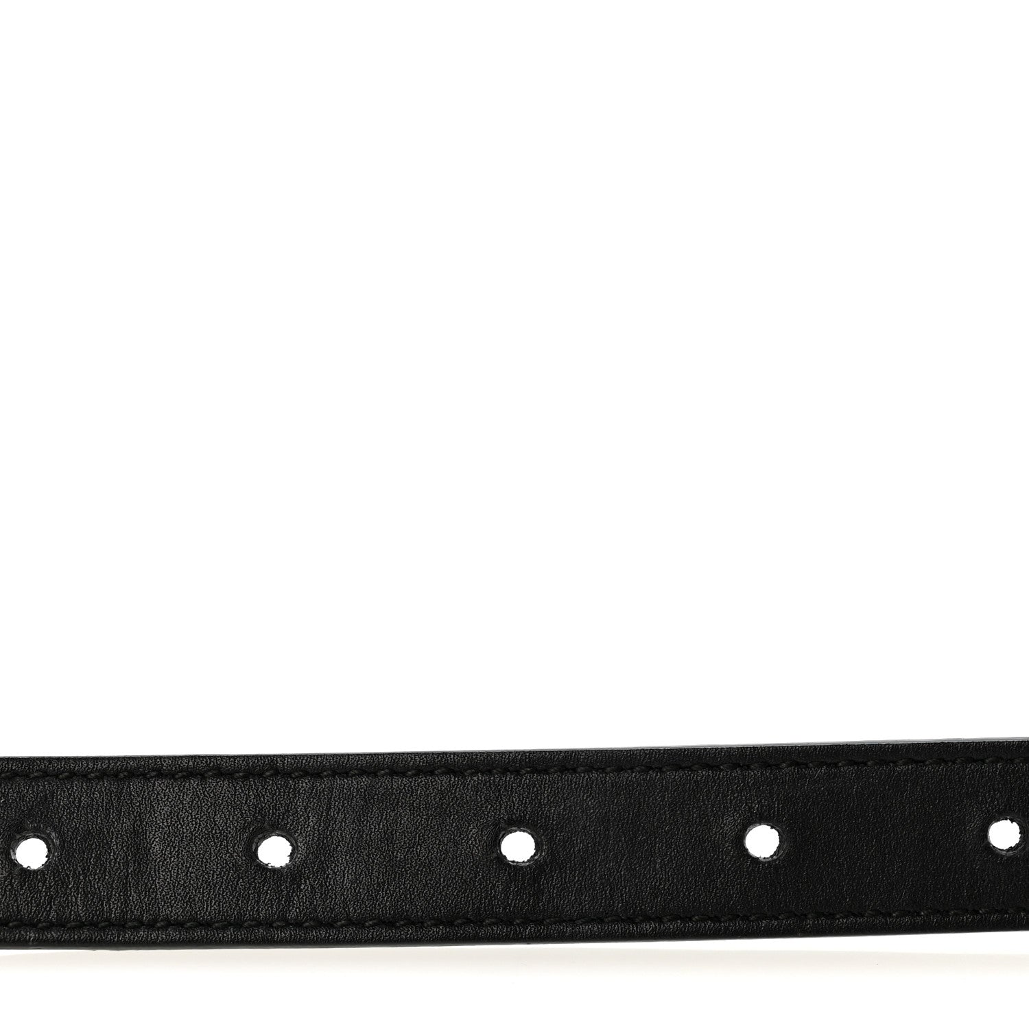 Gucci Calfskin Double G 20mm Belt 85 34 Black 3 of 8