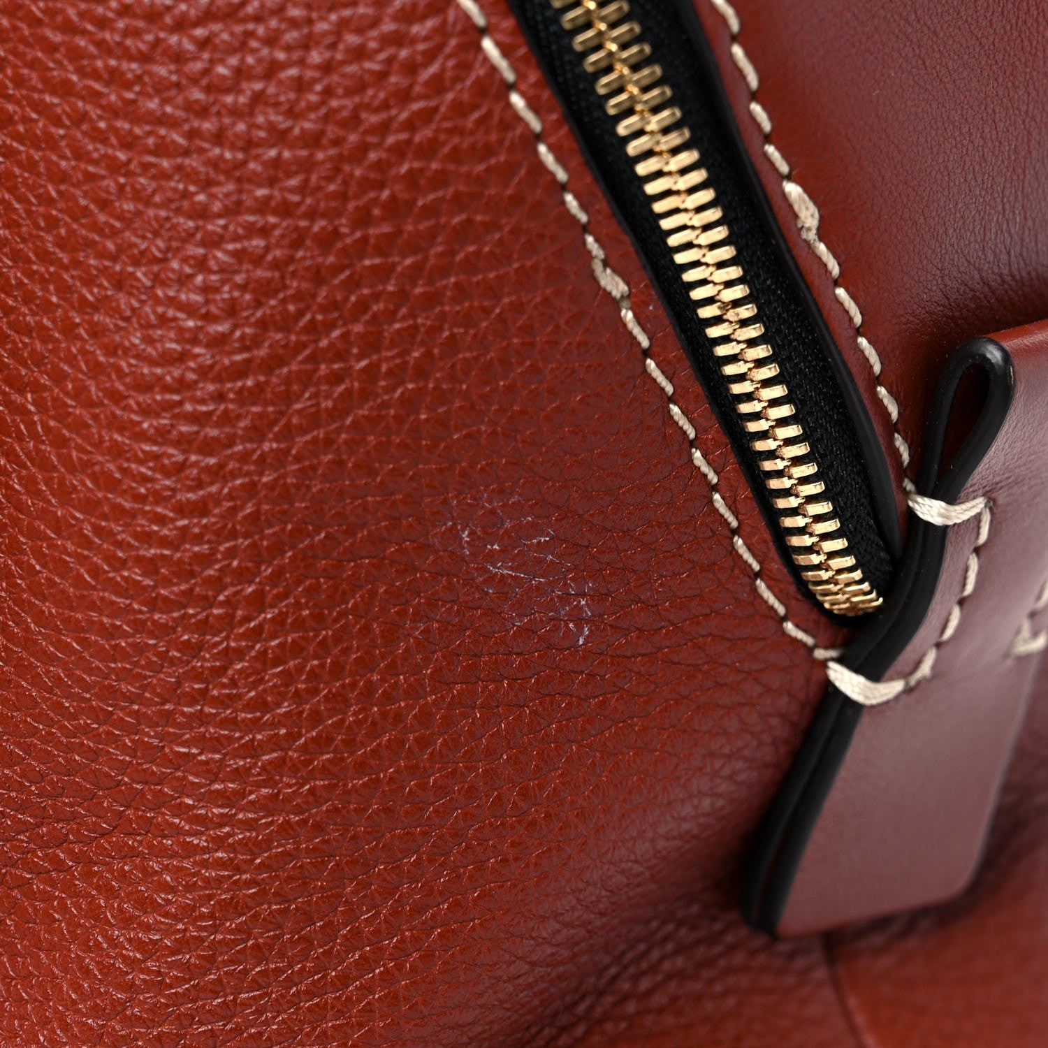 Chloe Calfskin Medium Daria Sepia Brown 12 of 14