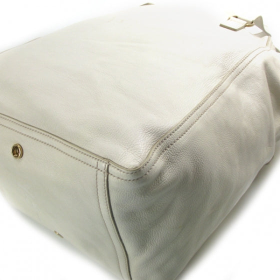 Saint Laurent Large Downtown Tote Ivory 5 of 11