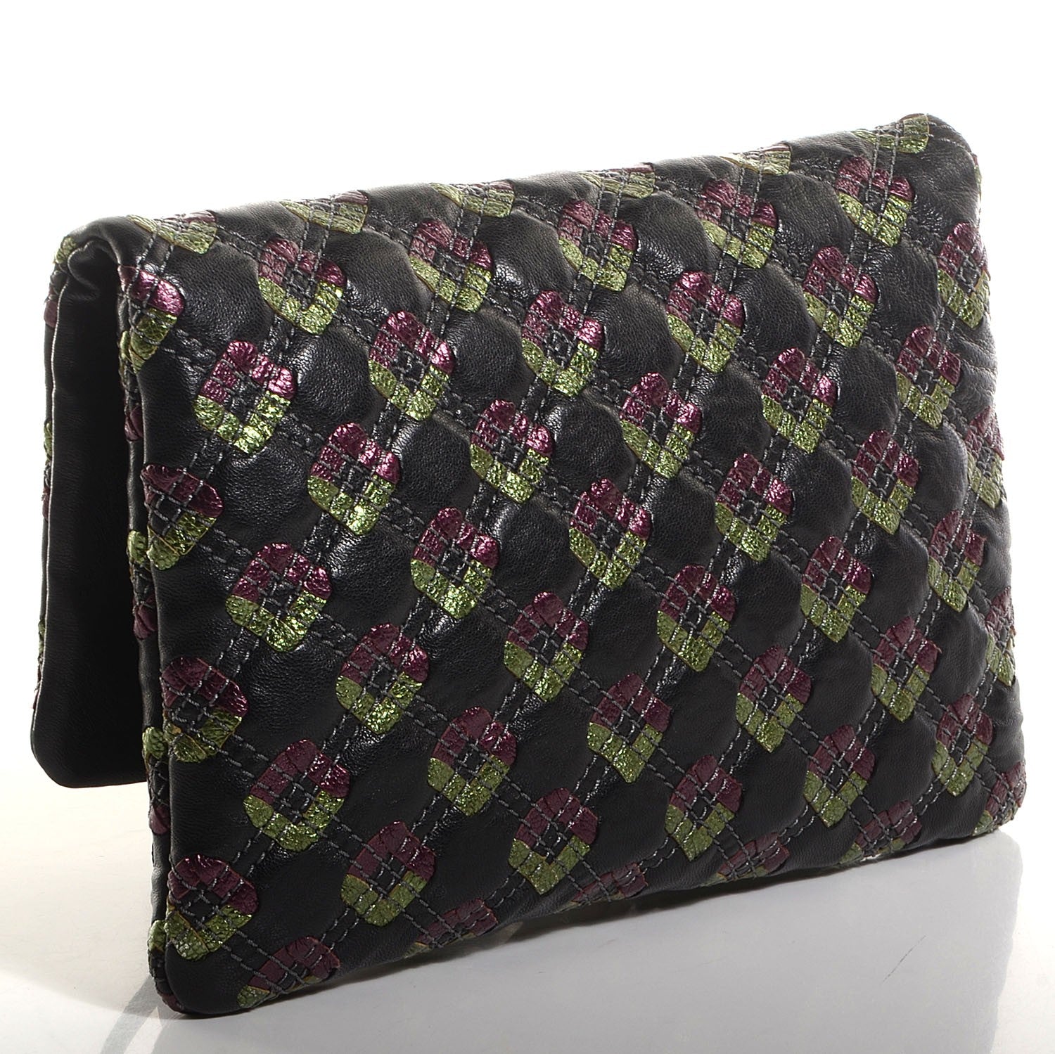 Marc Jacobs Leather Memphis Clutch Black 3 of 7