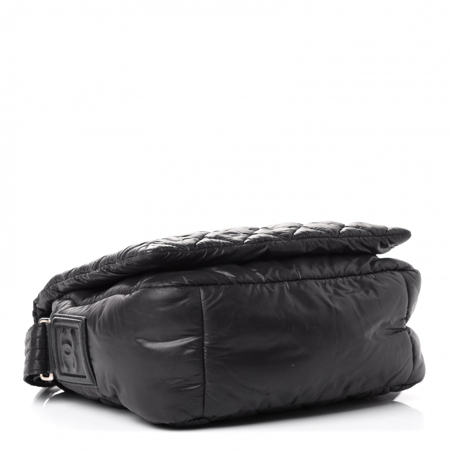 Chanel Nylon Small Coco Cocoon Messenger Bag Black 3 of 5