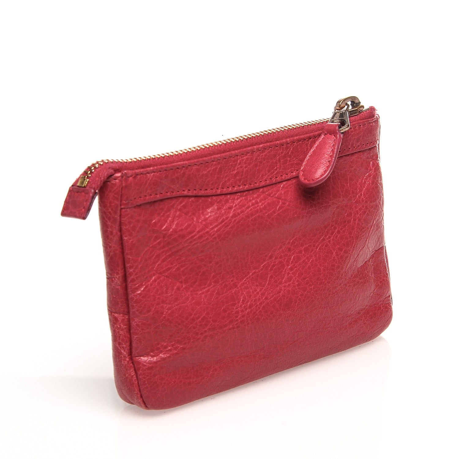 Balenciaga Agneau Giant 12 Silver Hardware M Porte-Monnaie Coin Purse Rose Thulian 3 of 7