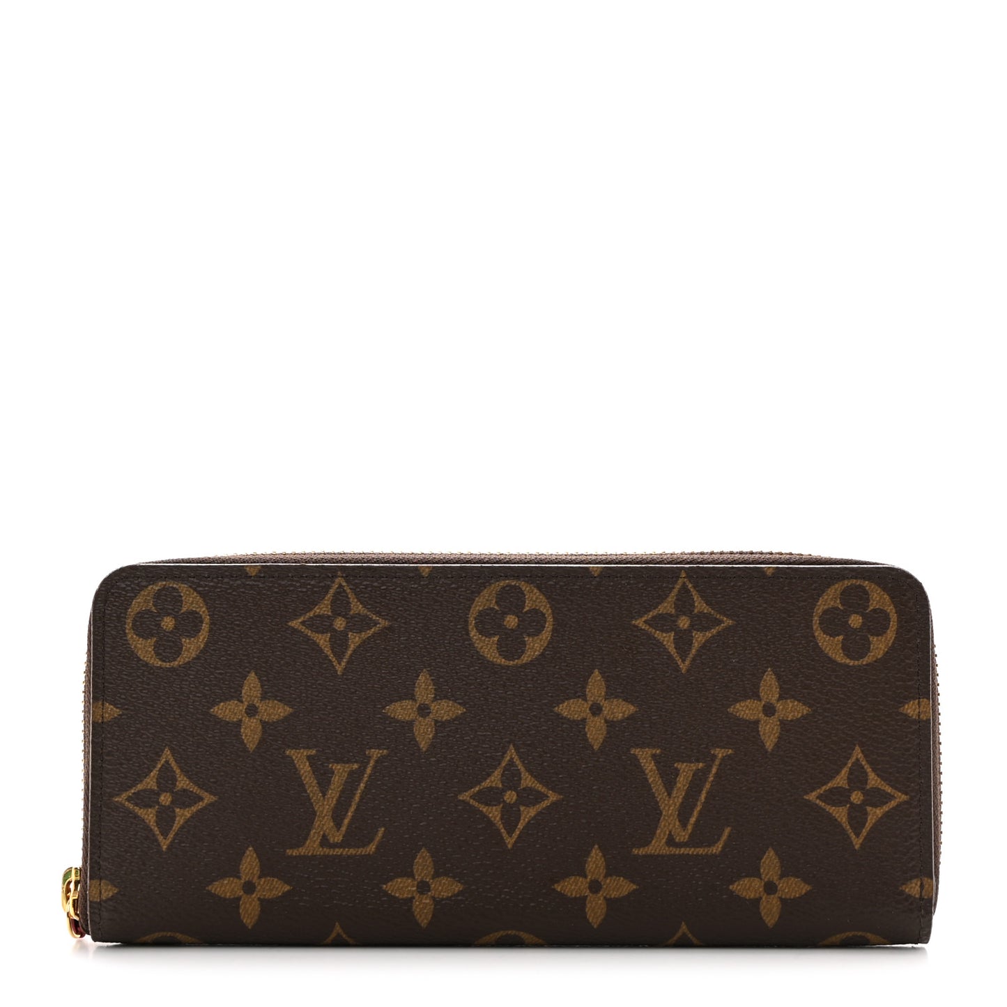 Monogram Clemence Wallet Fuchsia