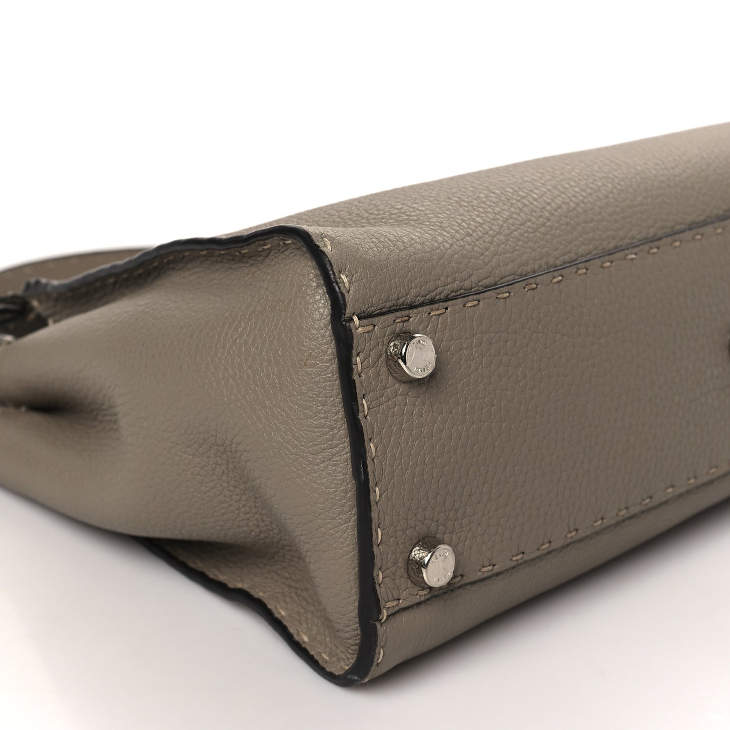 Cuoio Romano Selleria Medium Peekaboo Iconic Satchel Corda