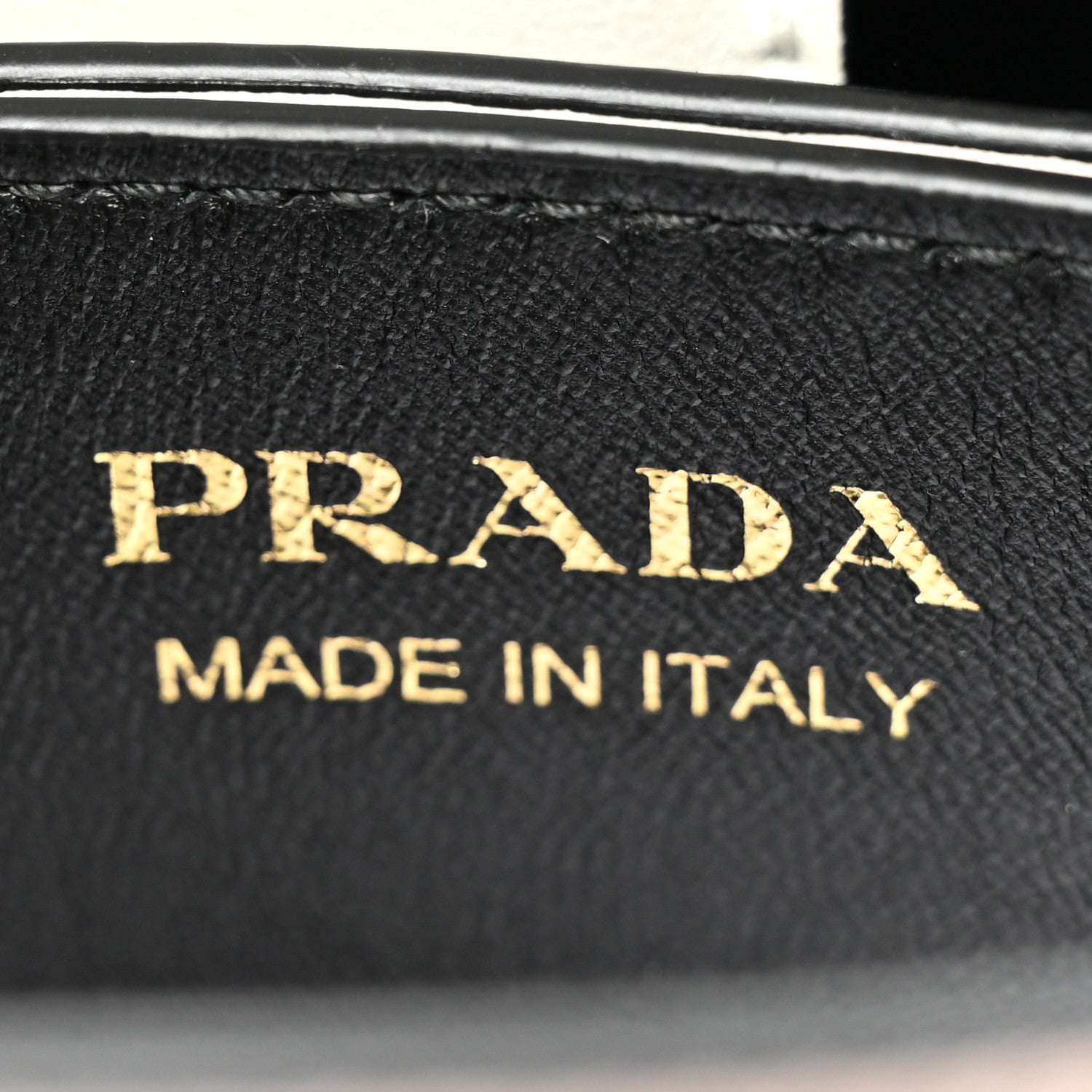 Prada Saffiano Cuir Small Panier Bucket Bag White Sfumato 7 of 10