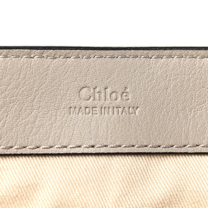 Chloe Calfskin Medium Faye Day Shoulder Bag Motty Grey 7 of 14