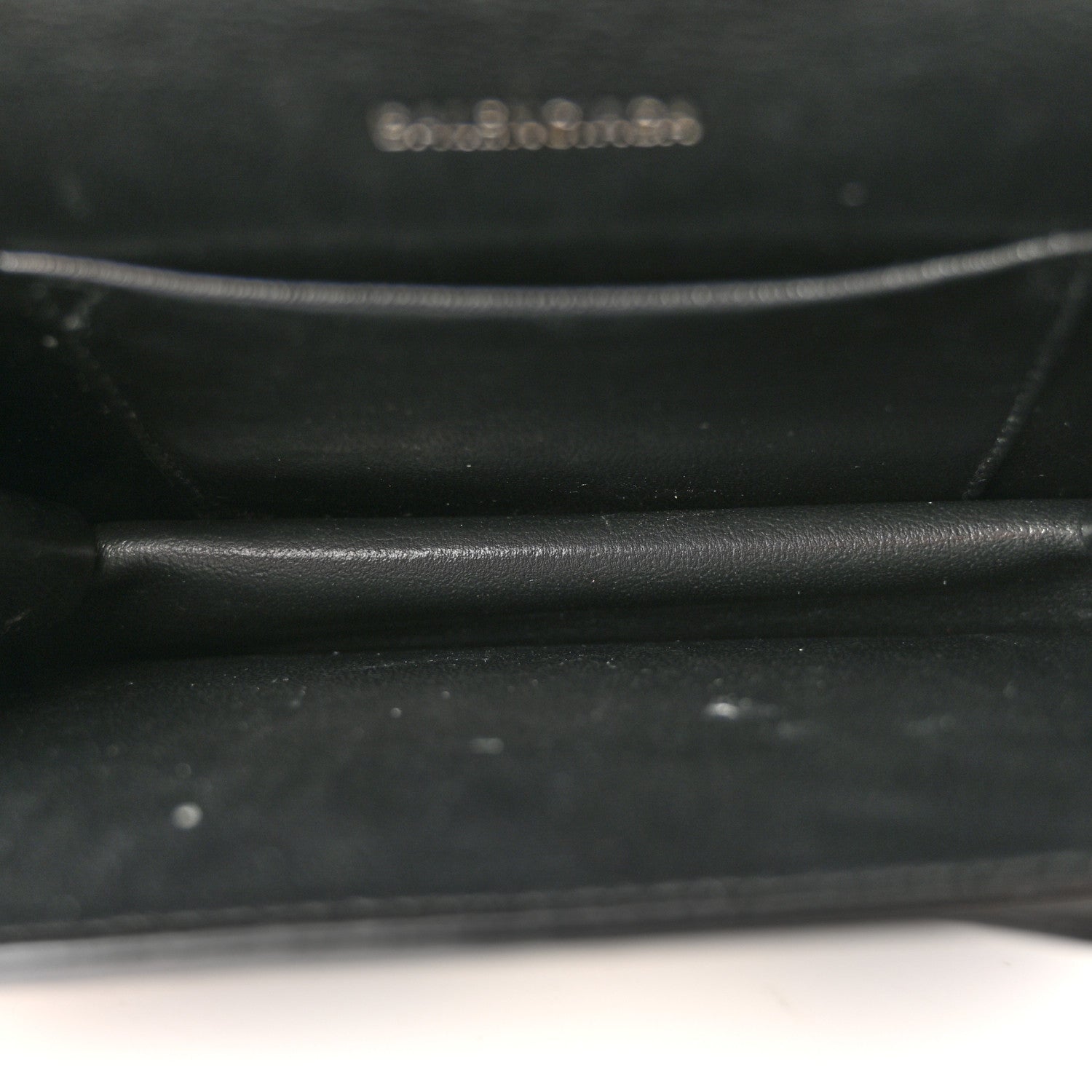 Balenciaga Patent Calfskin Lizard Embossed XS Sharp Top Handle Bag Black 5 of 14