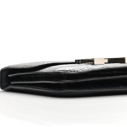 Hermes Shiny Alligator Constance 18 Bleu Marine 9 of 11