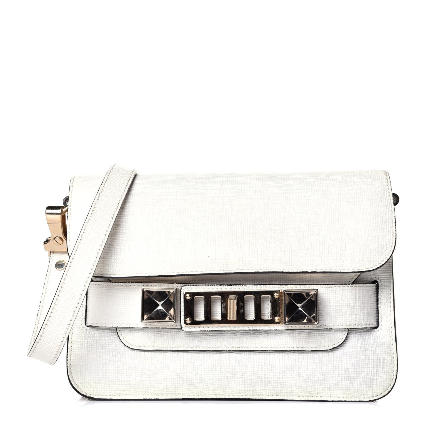 New Linosa Mini PS11 Classic Shoulder Bag White