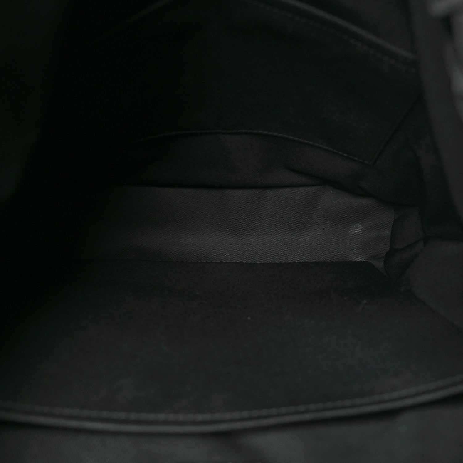 Louis Vuitton Shiny Calfskin Montsouris Cargo Backpack Black 5 of 9