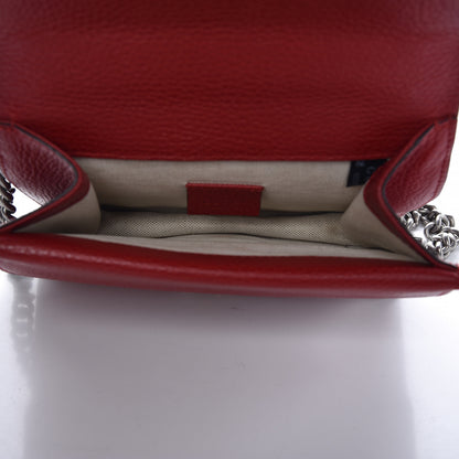Gucci Calfskin Mini Dionysus Shoulder Bag Hibiscus Red 5 of 7