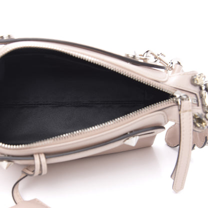 Fendi Shiny Nappa Crystal Croc Tail Mini By The Way Boston Bag Soap Smoky Quartz 5 of 11