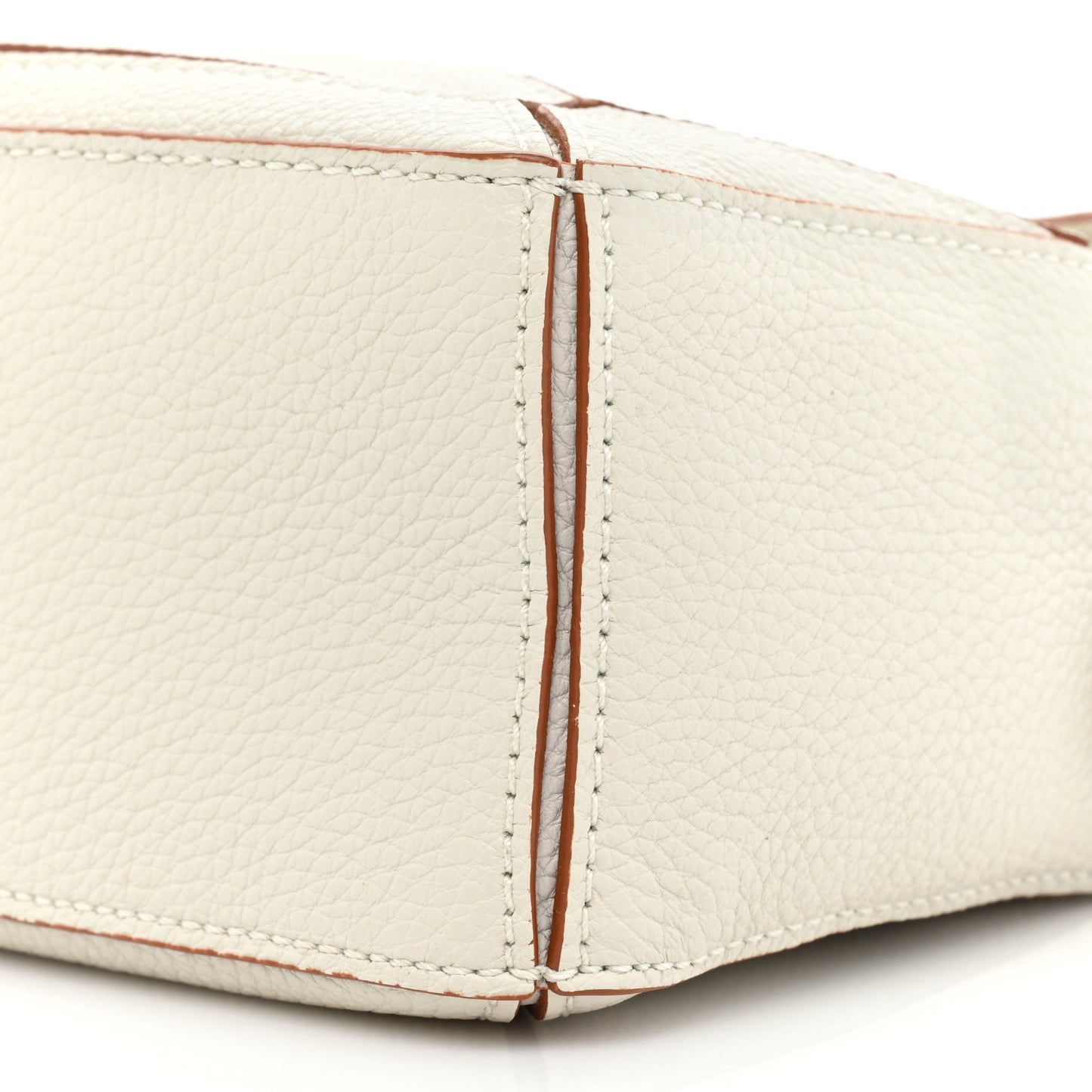 Calfskin Mini Puzzle Bag Soft White