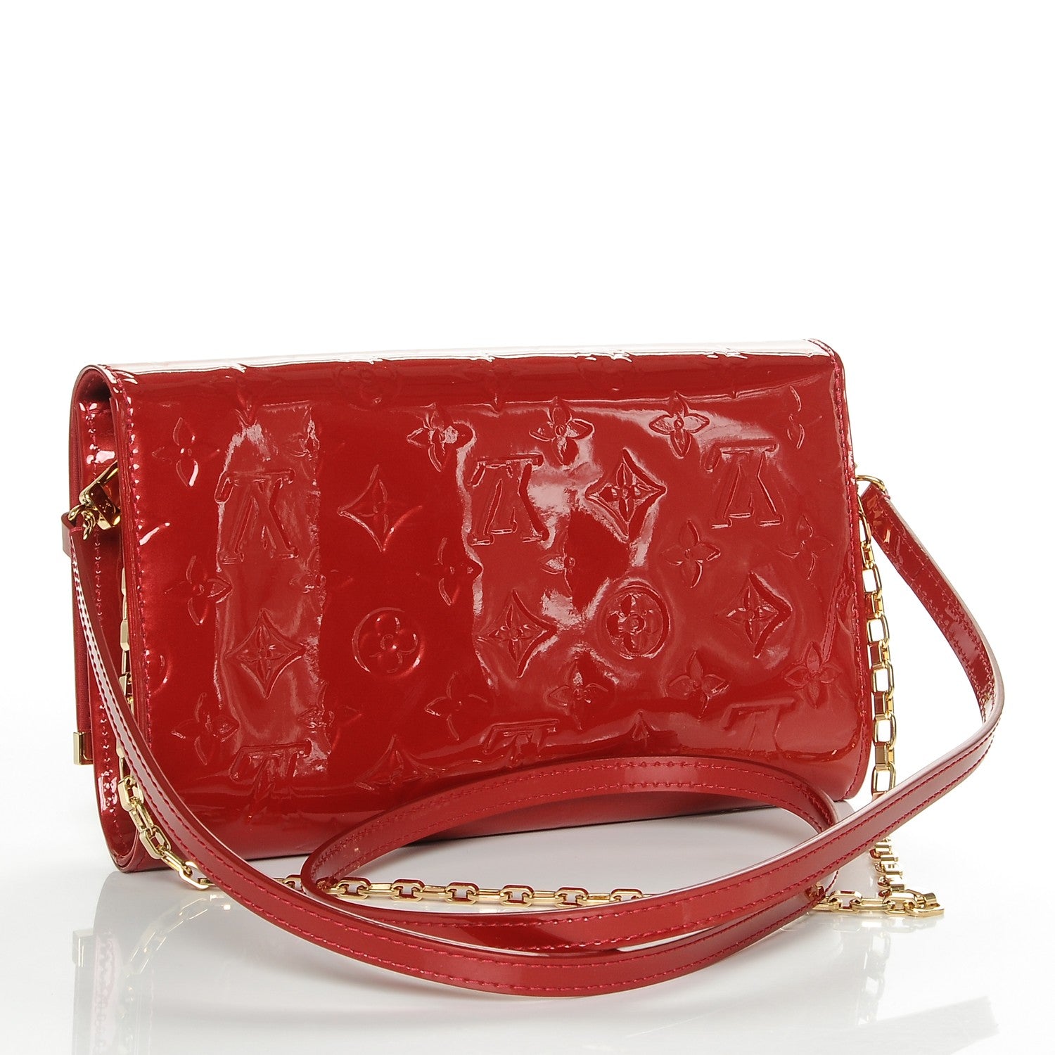 Louis Vuitton Vernis Ana Clutch Pomme D'Amour 3 of 8