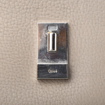 Chloe Grained Lambskin Drew Shoulder Bag Motty Grey 9 of 9