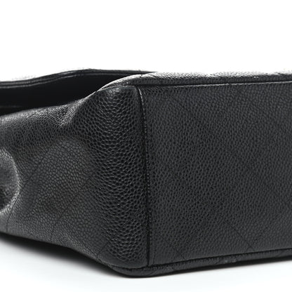 Chanel Caviar Quilted Maxi Double Flap Black 8 of 13