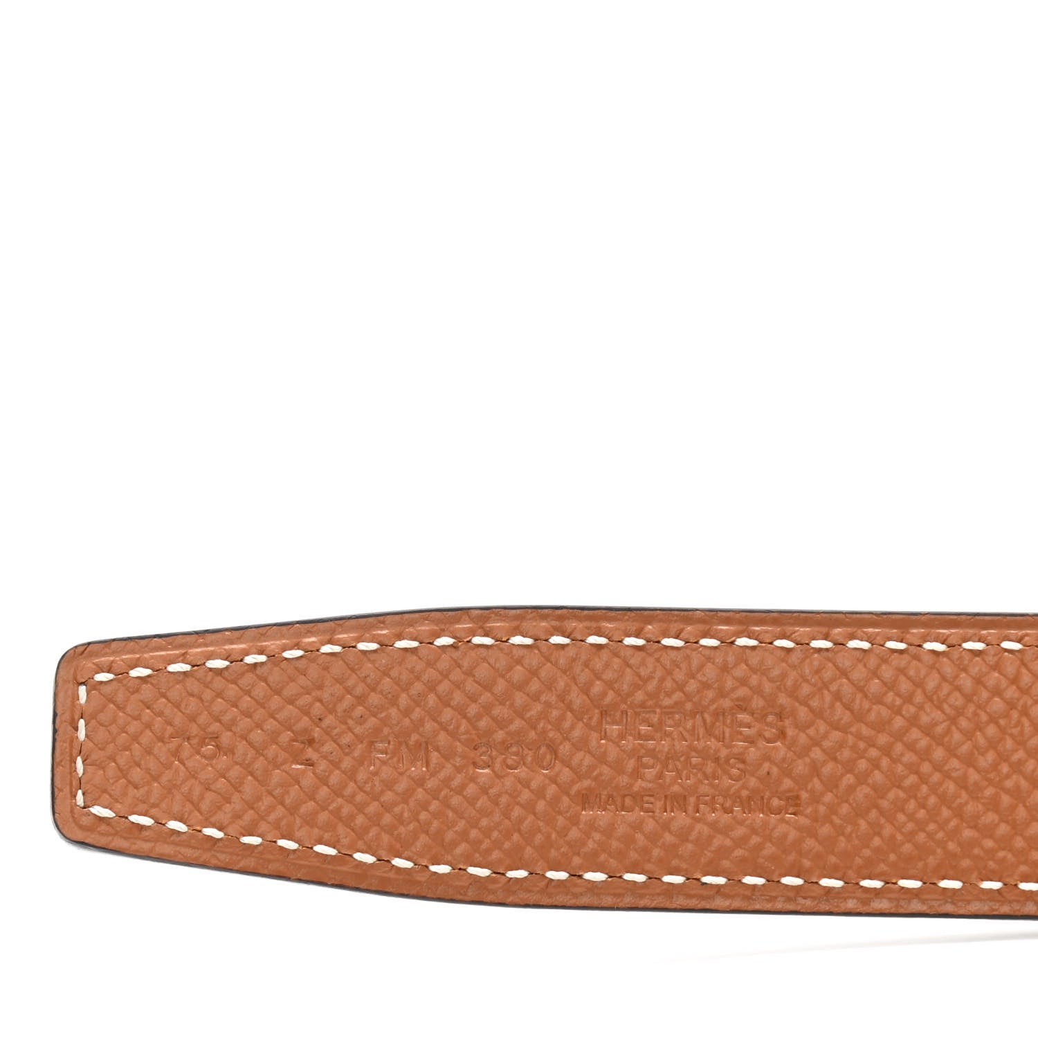 Hermes Swift Epsom 24mm Mini Constance H Belt 75 Black Gold 3 of 6