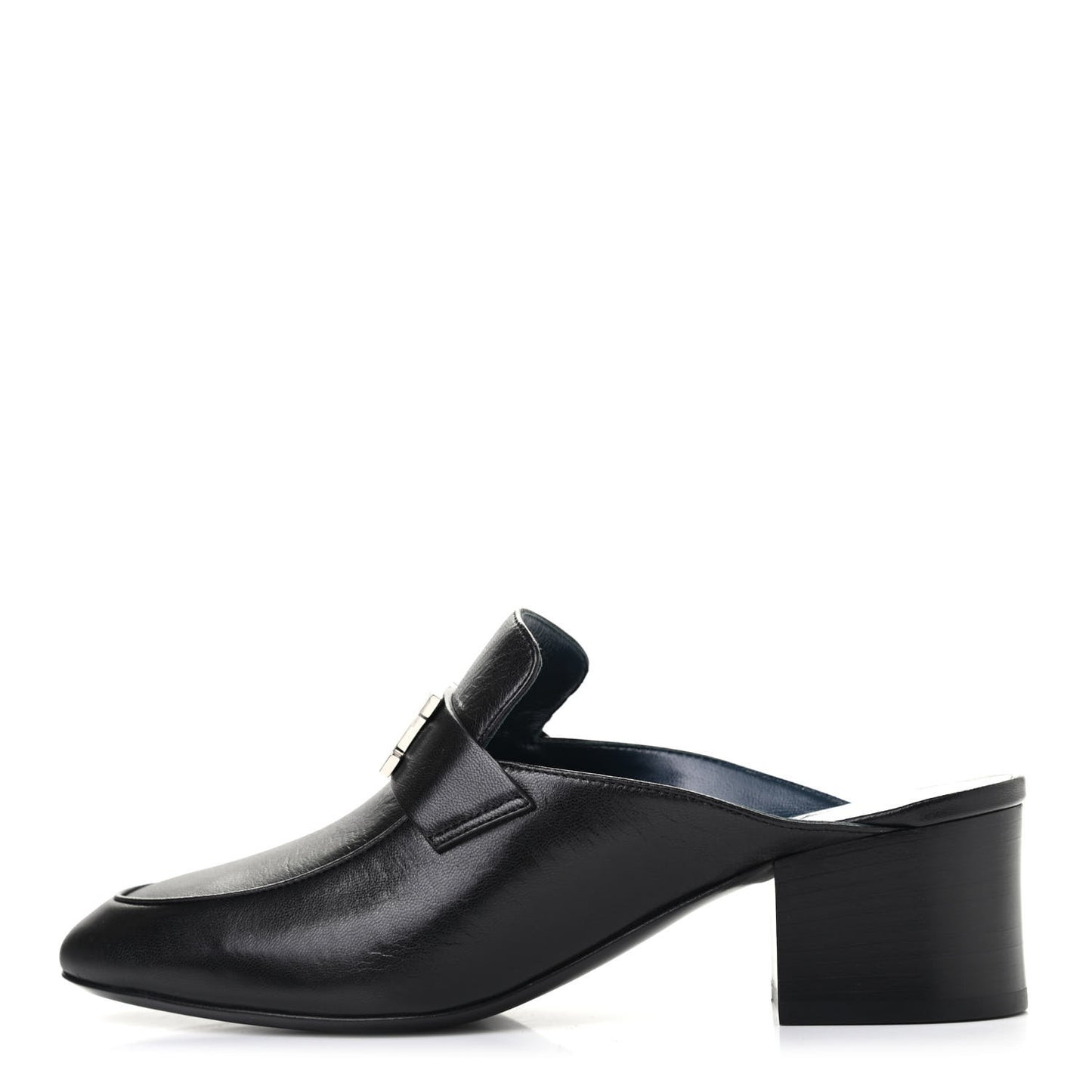 Goatskin Paradis Mules 37 Black