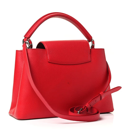 Louis Vuitton Taurillon Capucines BB Rubis 4 of 8