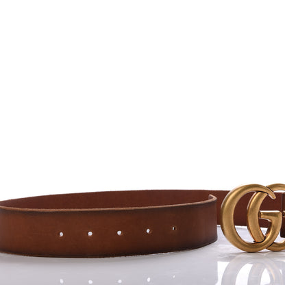 Gucci Faded Calfskin Double G 40mm Belt 75 30 Cuir 4 of 4