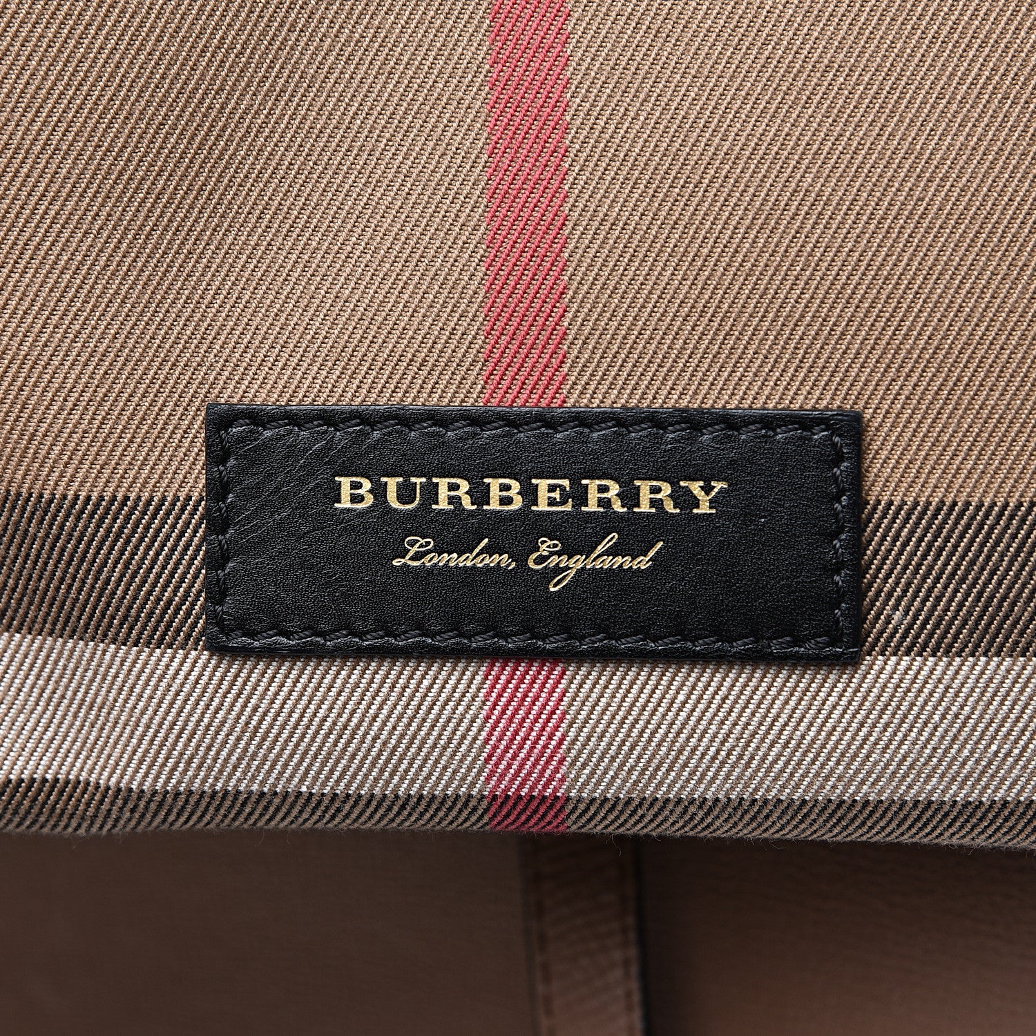 Burberry Grainy Calfskin Medium Honeybrook Tote Dark Sand 5 of 20