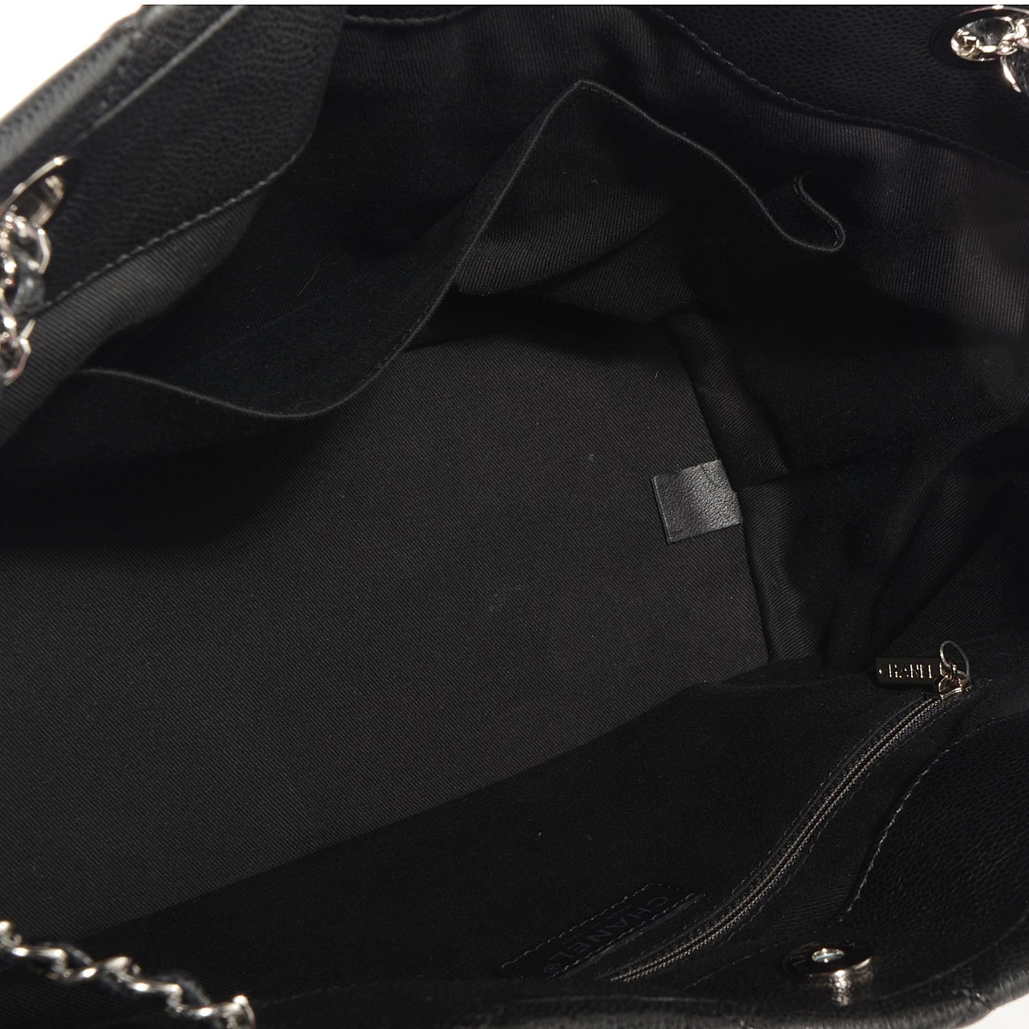 Chanel Caviar CC Timeless Soft Tote Black 5 of 7