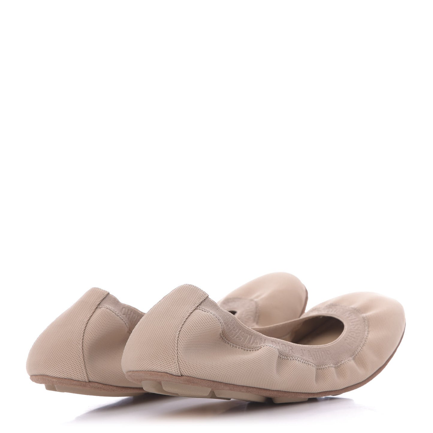 Micro Resille Academy Ballerina Flats 37.5 Nude