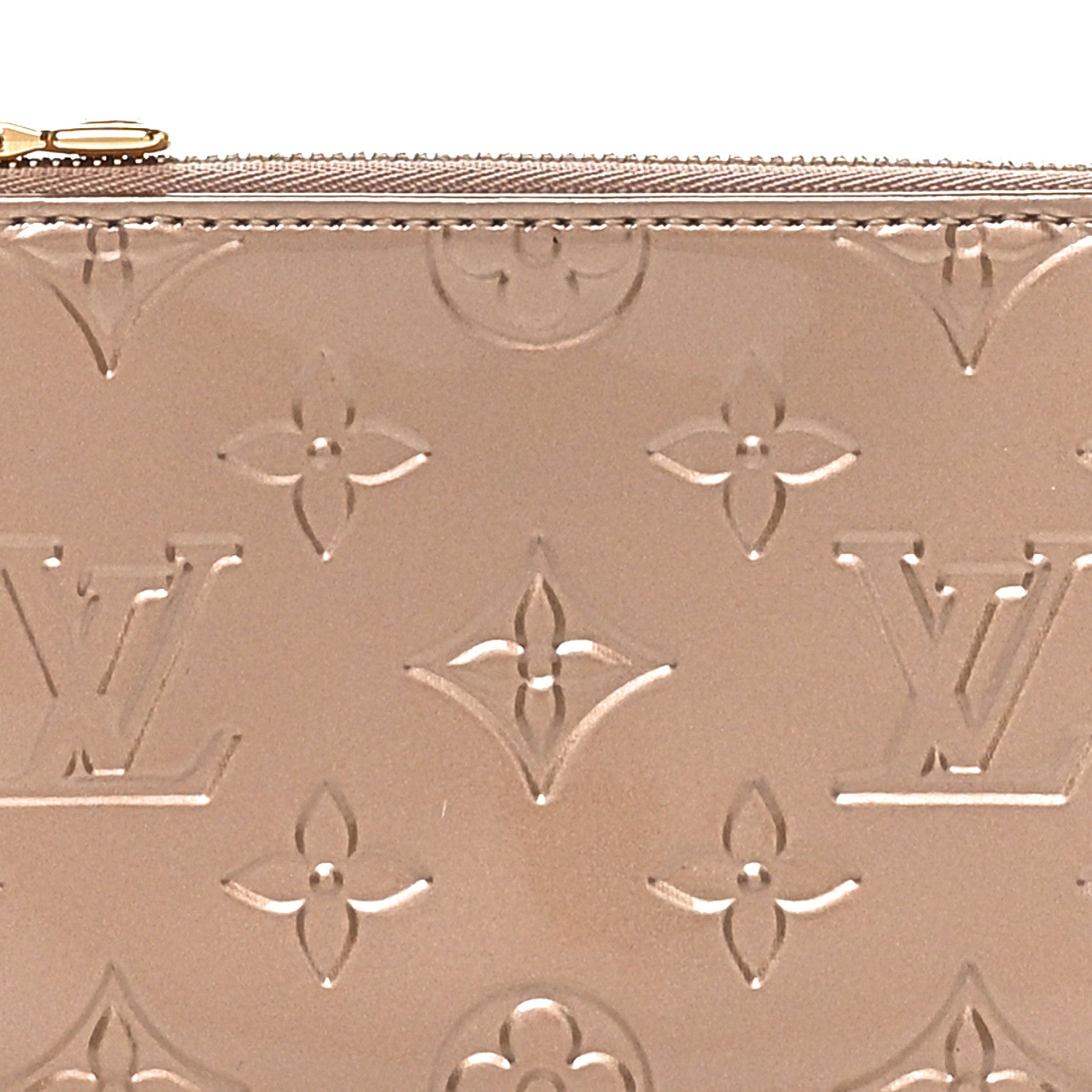 Louis Vuitton Metallic Vernis Mini Pochette Accessories Rose Gold 7 of 10