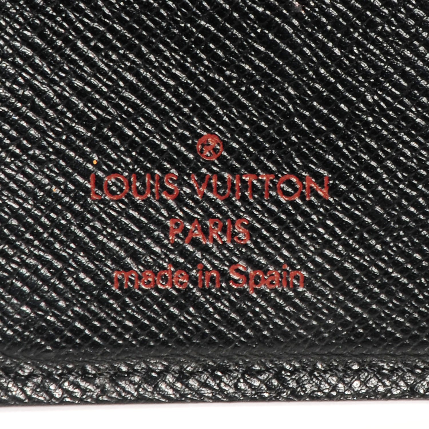 Louis Vuitton Epi Small Ring Agenda Black 6 of 7