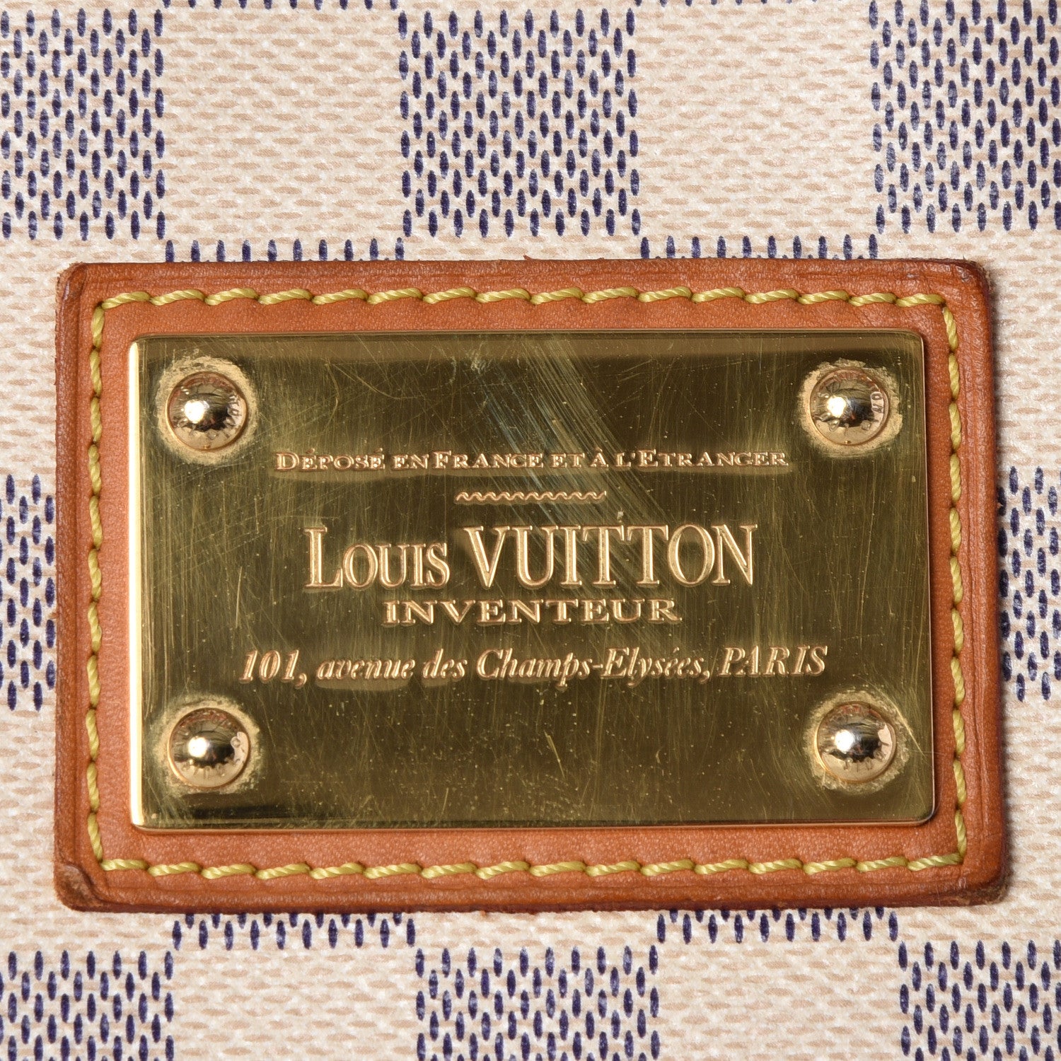 Louis Vuitton Damier Azur Hampstead PM 10 of 11