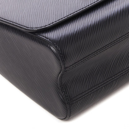 Louis Vuitton Epi Twist Shoulder Bag MM Black 6 of 10
