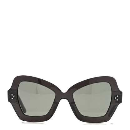 Celine Acetate Butterfly Sunglasses CL 40067I Black 2 of 7