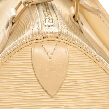 Louis Vuitton Epi Speedy 25 Vanilla 5 of 6