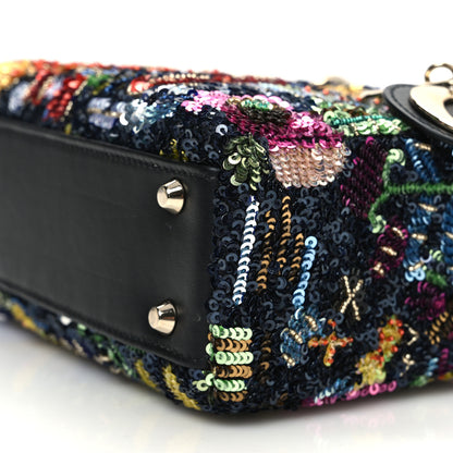 Christian Dior Sequin Lambskin Mini Lady Dior Multicolor 10 of 10