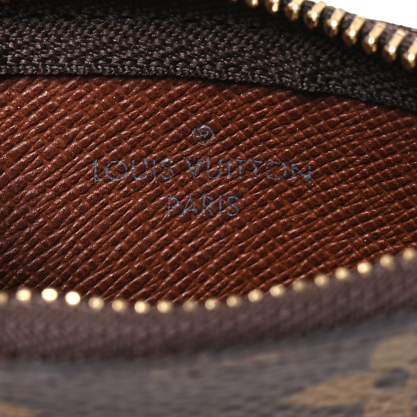 Monogram Key Pouch