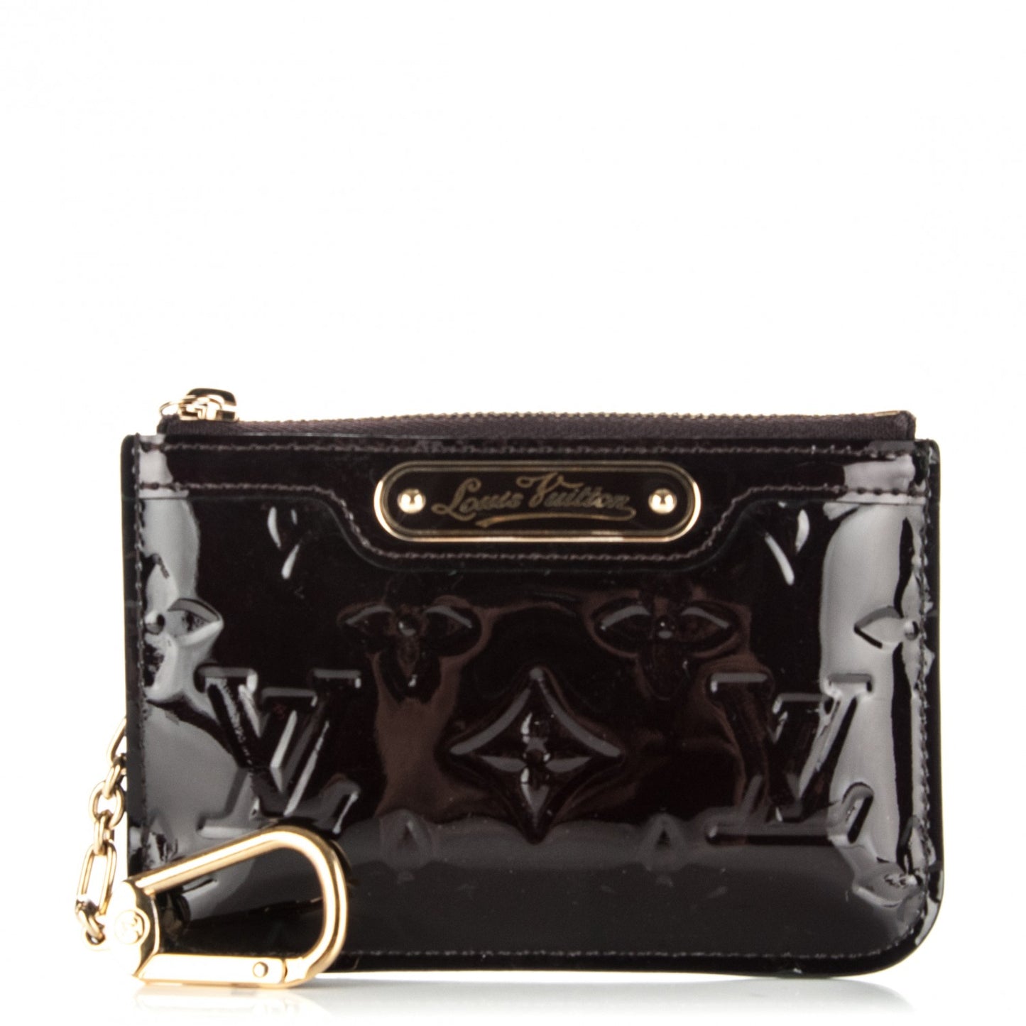 Vernis Key Pouch Amarante