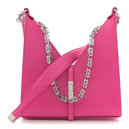 Givenchy Box Calfskin Mini Cut Out Shoulder Bag Neon Pink 1 of 12