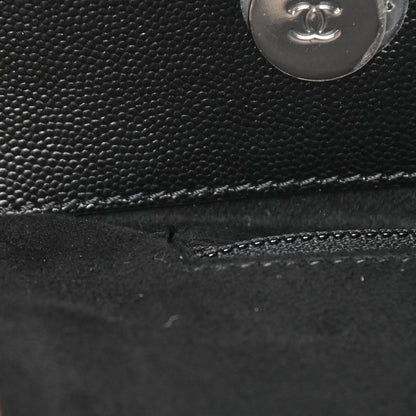 Chanel Caviar Medium Studded Deauville Tote Black 12 of 15