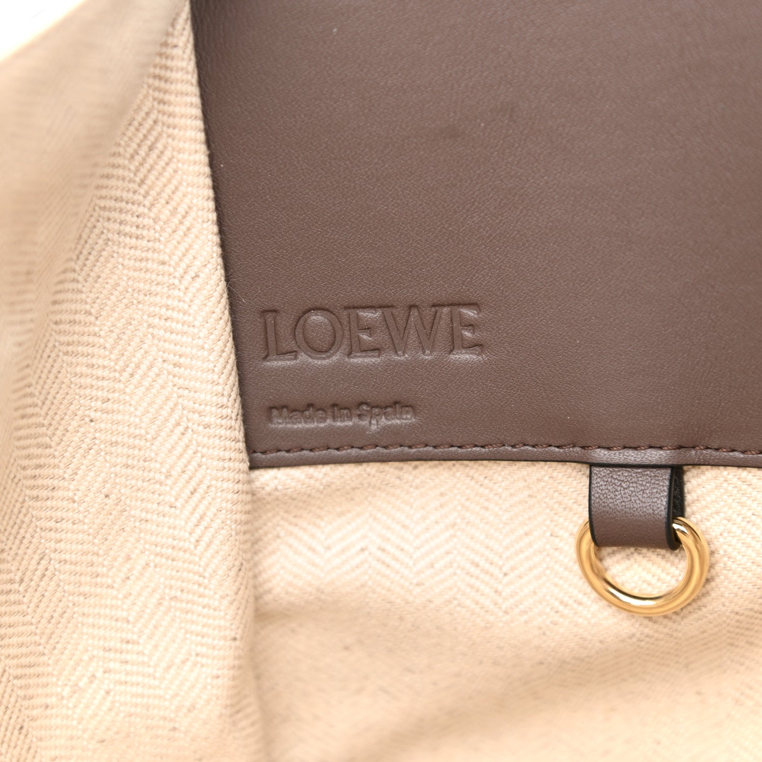Loewe Calfskin Small Hammock Shoulder Bag Oxblood Tan 6 of 11