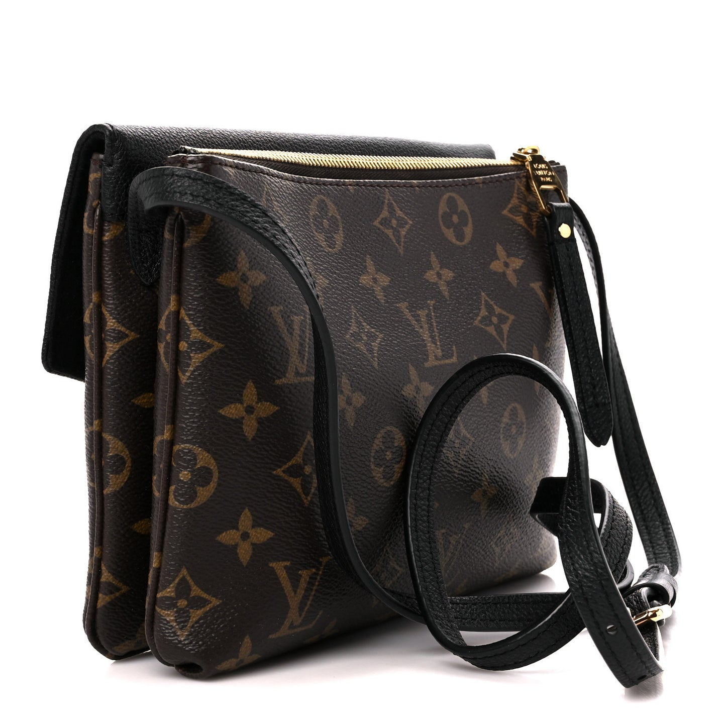 Monogram Twice Pochette Black