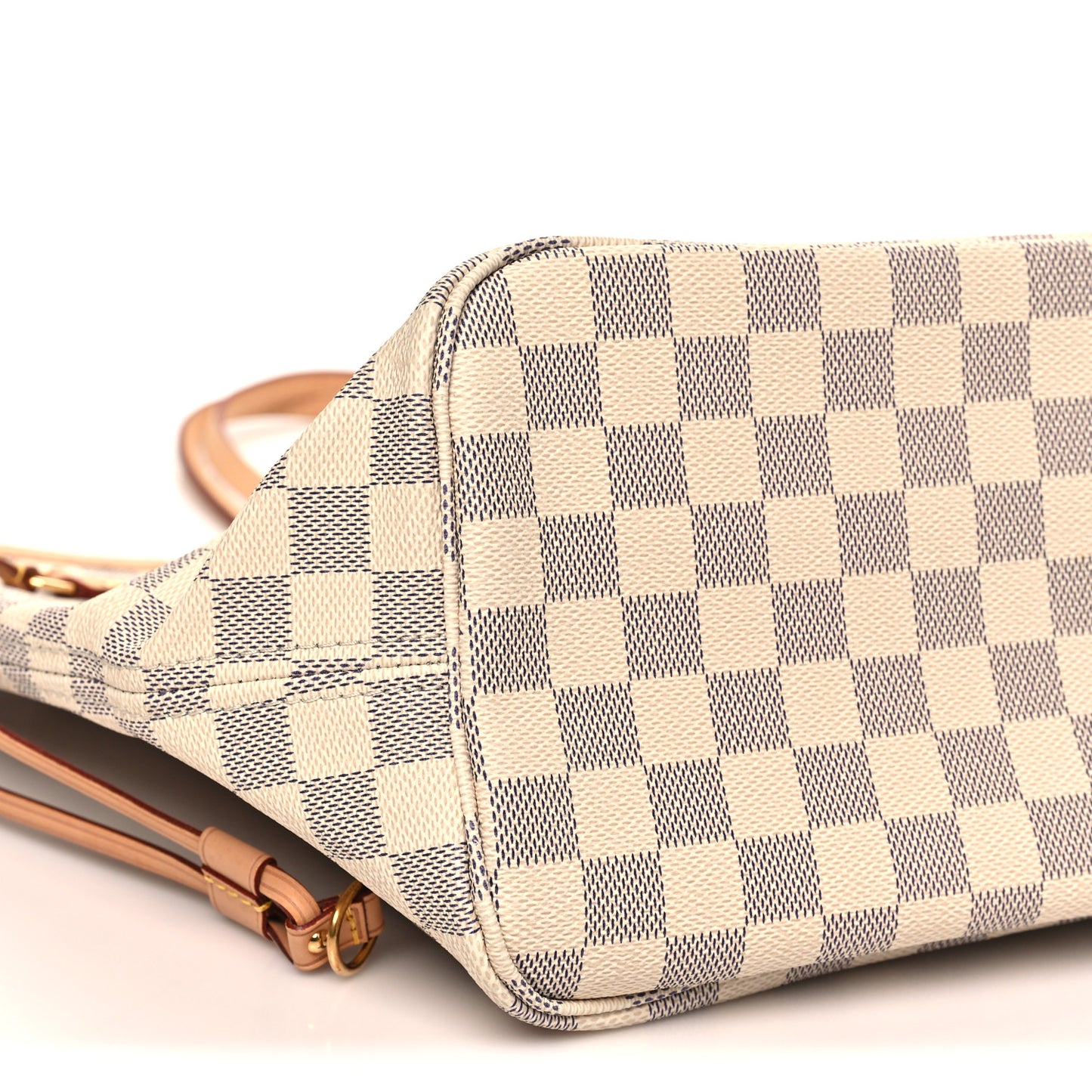 Damier Azur Neo Neverfull MM Rose Ballerine