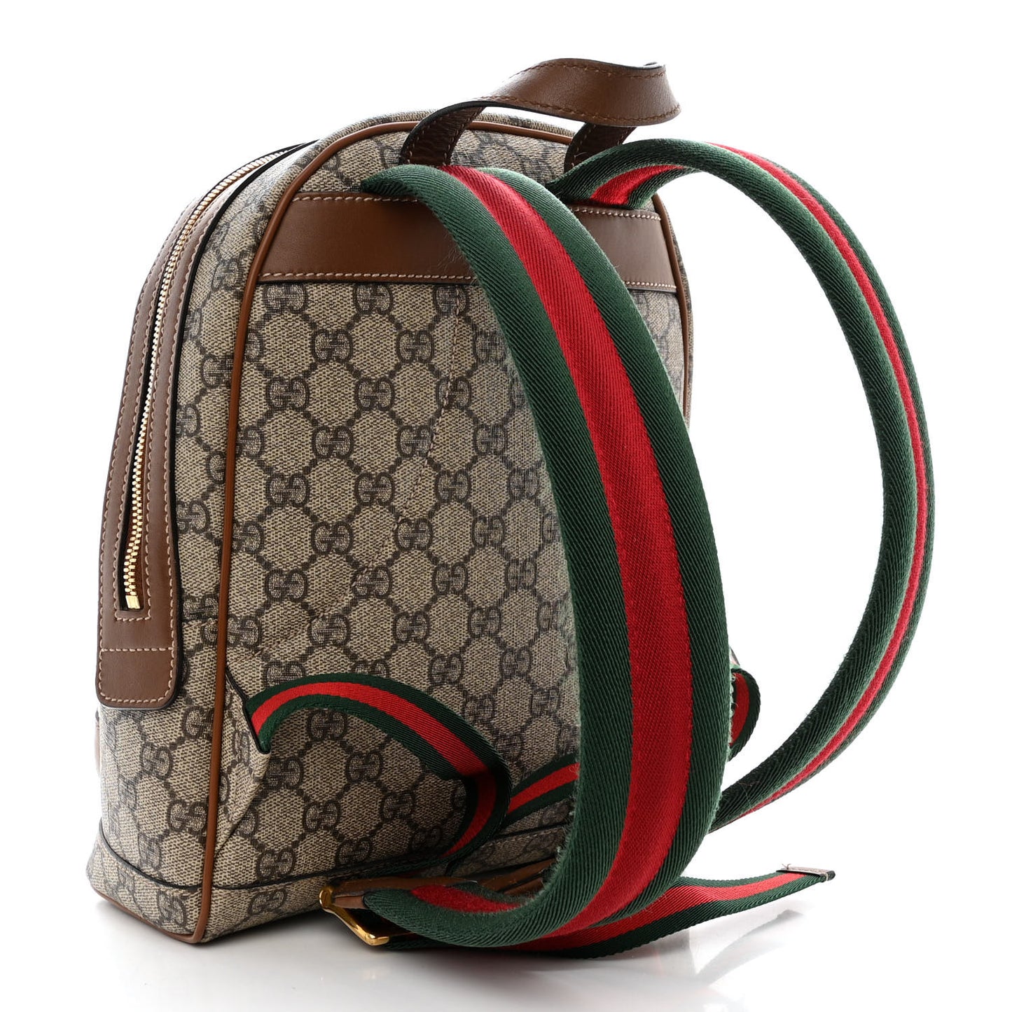 GG Supreme Monogram Web Blind For Love Embroidered Small Day Backpack