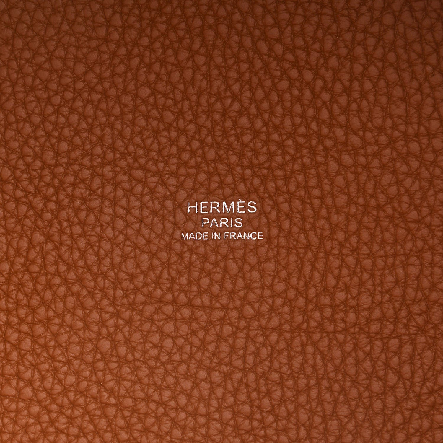 Hermes Taurillon Clemence Swift Eclat Picotin Lock 22 MM Gold Bleu Brume 6 of 11