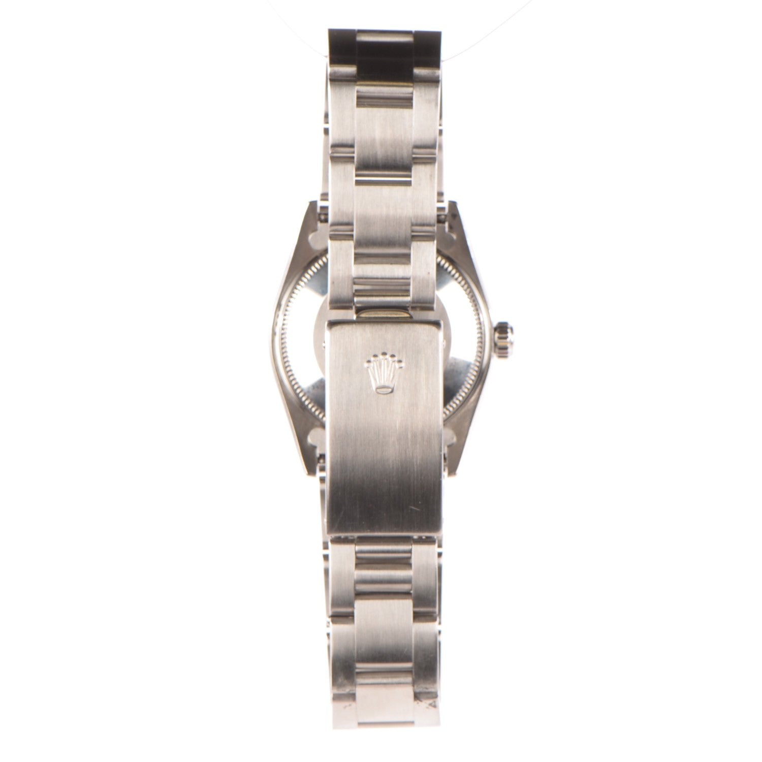 Rolex Stainless Steel 31mm Oyster Perpetual Watch Black 67480 4 of 13